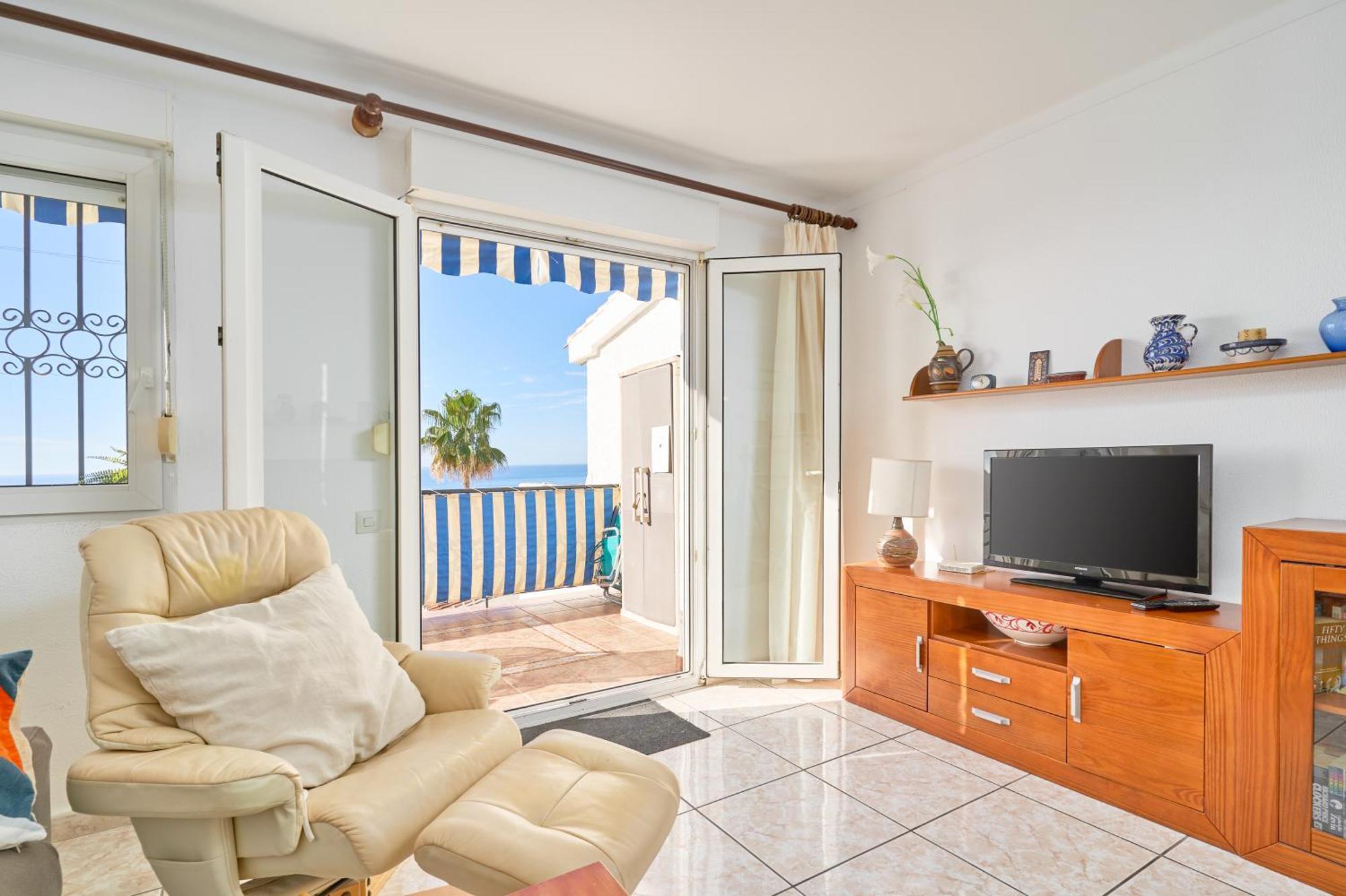 Апартаменты Sea View Capistrano Нерха Экстерьер фото